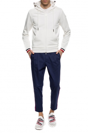 Logo-patched hooded sweatshirt, zdjęcie 2 Logo-patched hooded sweatshirt od Moncler